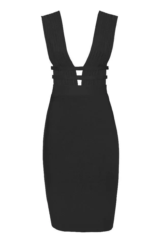 Bay Bandage Dress - Classic Black