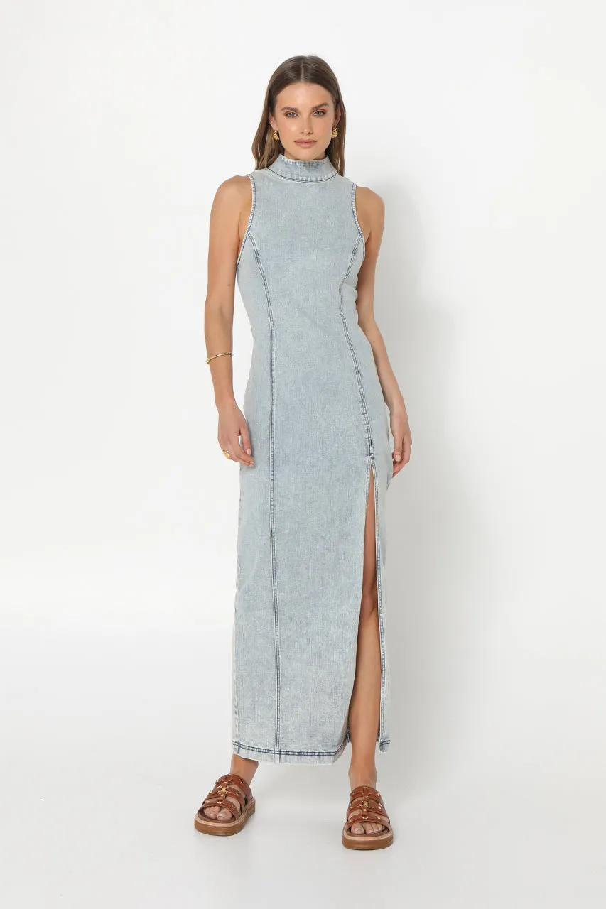 Belle Maxi Dress | Denim