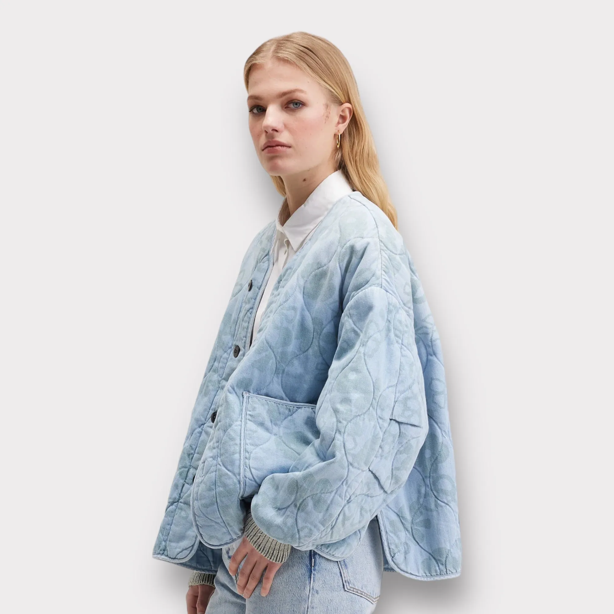 Bellerose Koala Jacket Blue Beach