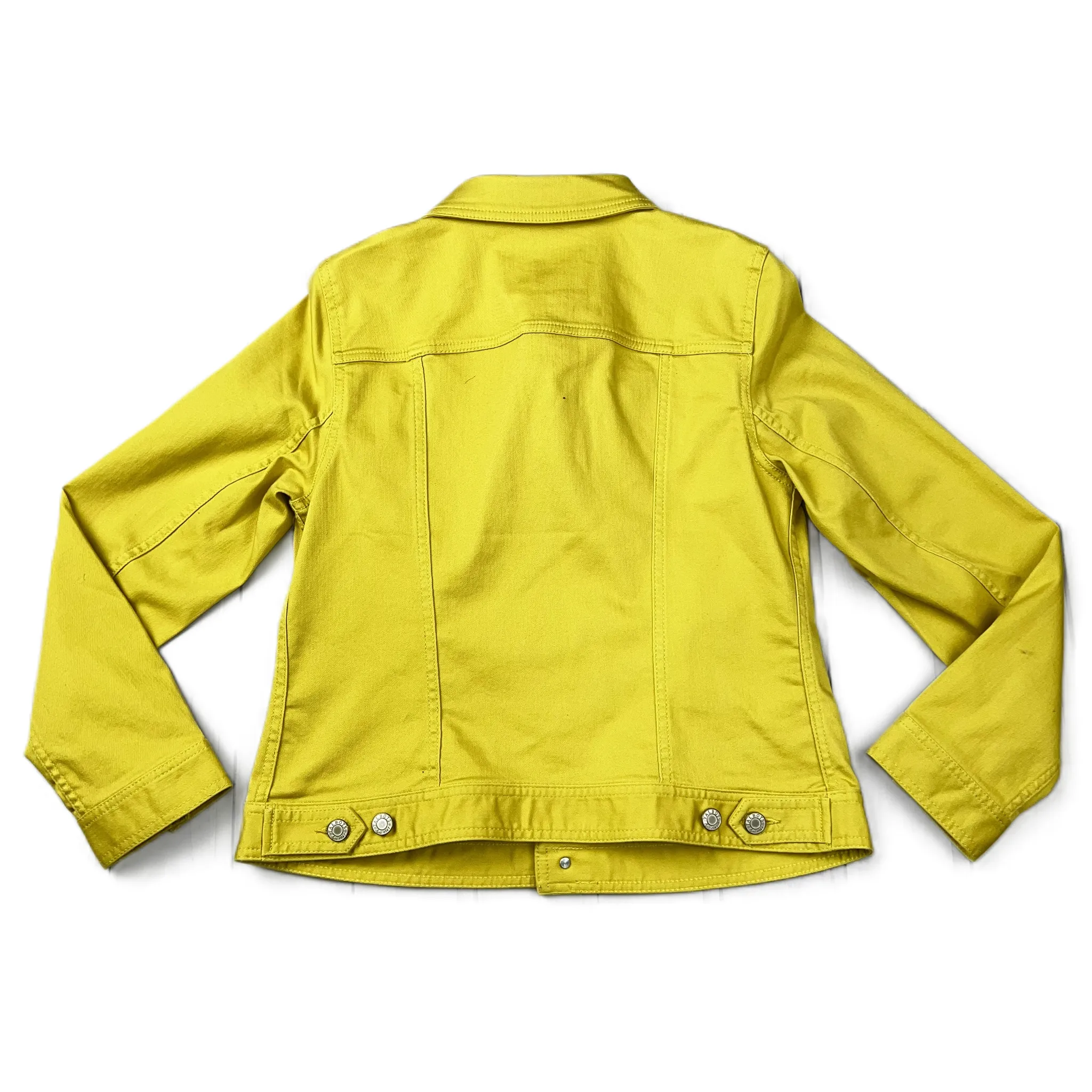 Chartreuse Jacket Denim By Talbots, Size: Petite  M