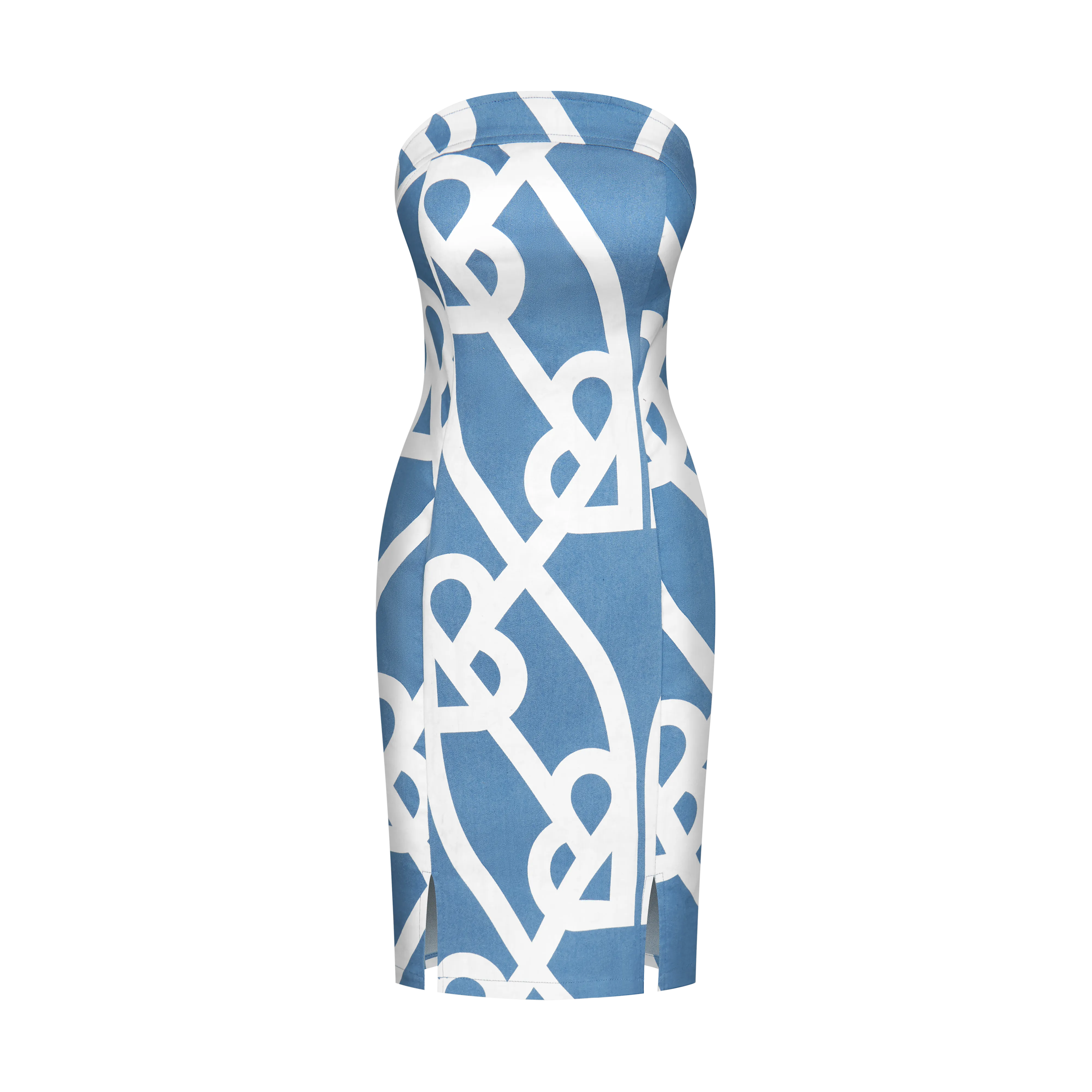 DENOGRAM TUBE DRESS