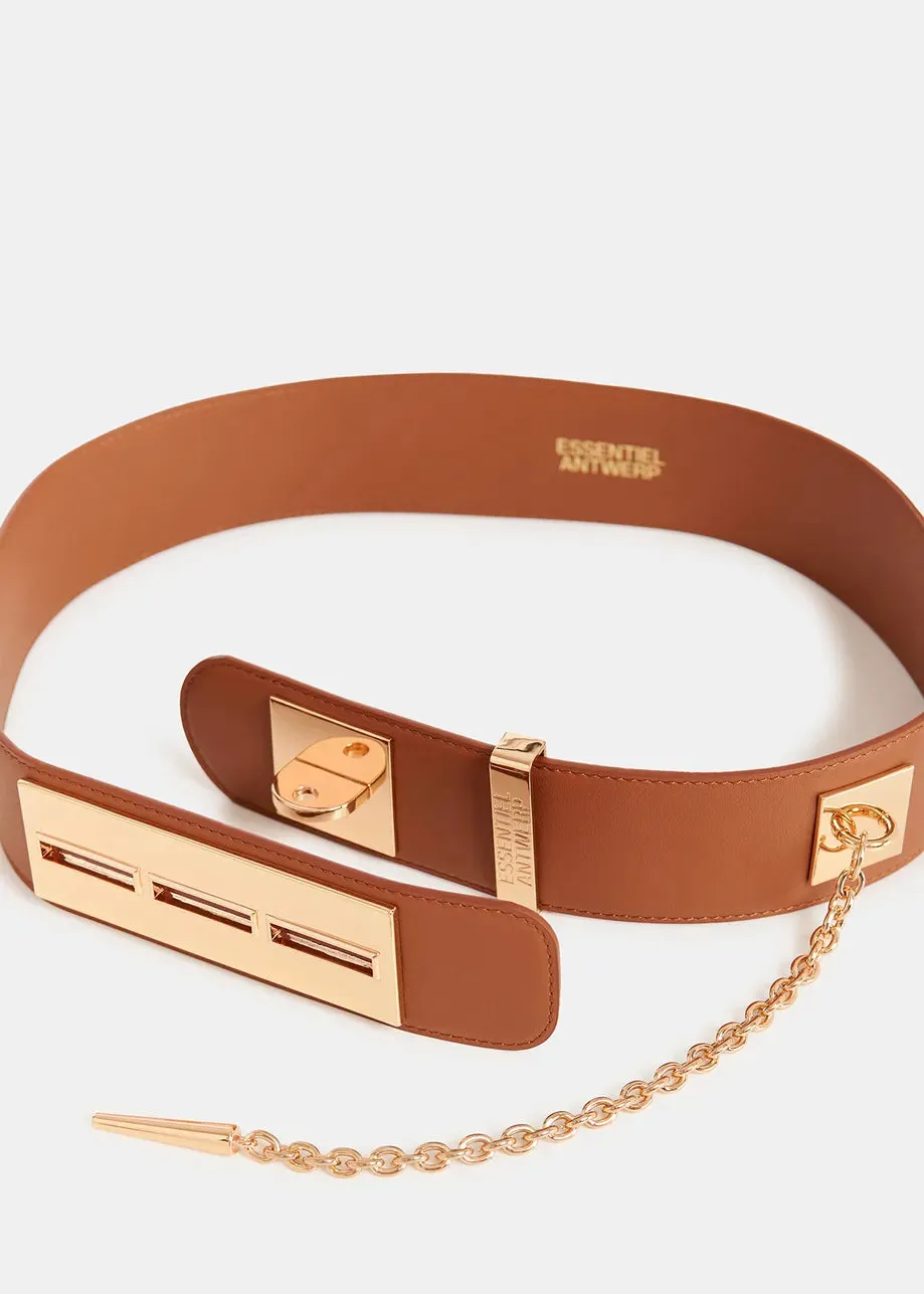 Essentiel Antwerp Gamme Belt in Brown