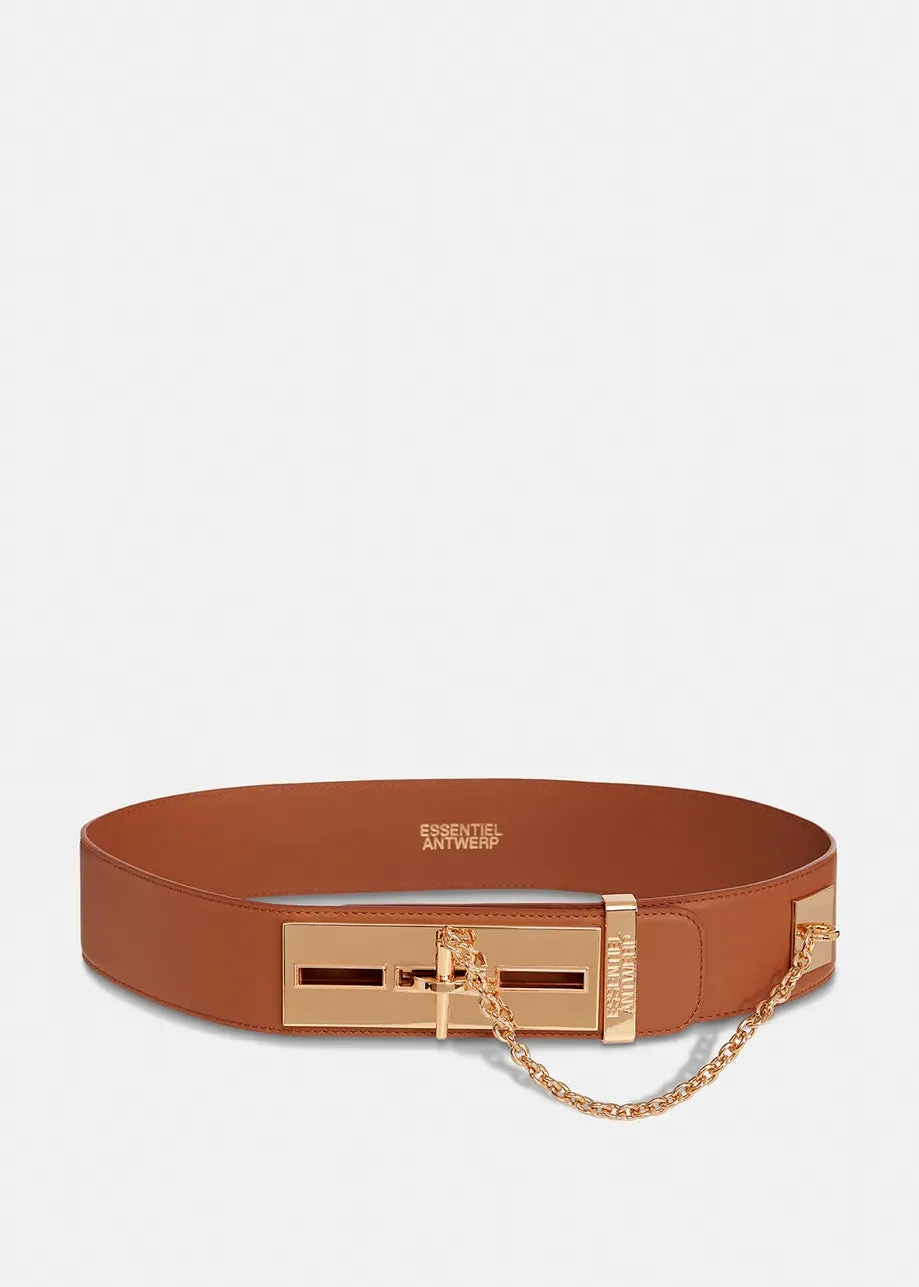 Essentiel Antwerp Gamme Belt in Brown