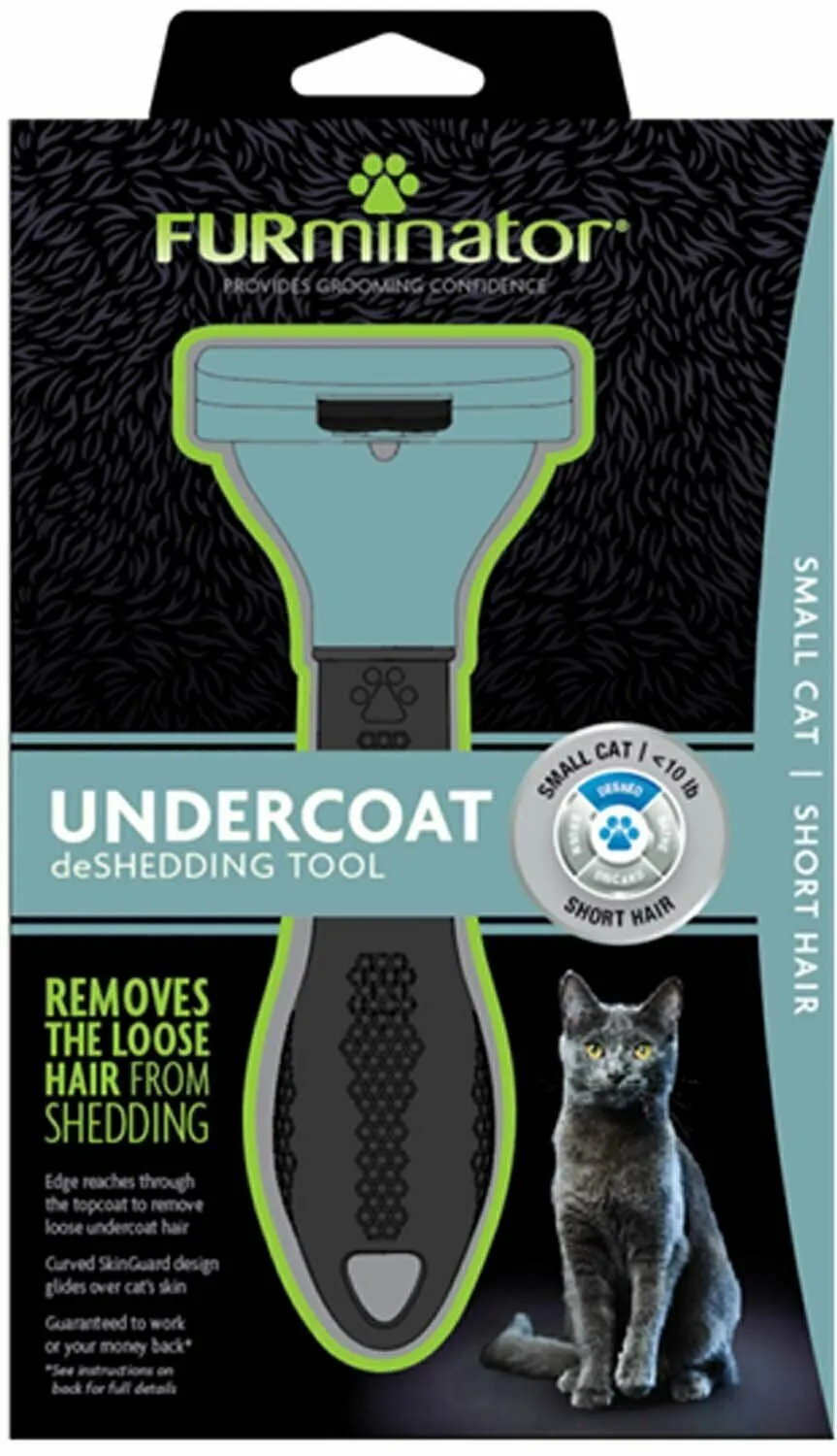 Furminator Undercoat Deshedding Tool Small Cat Short Hair