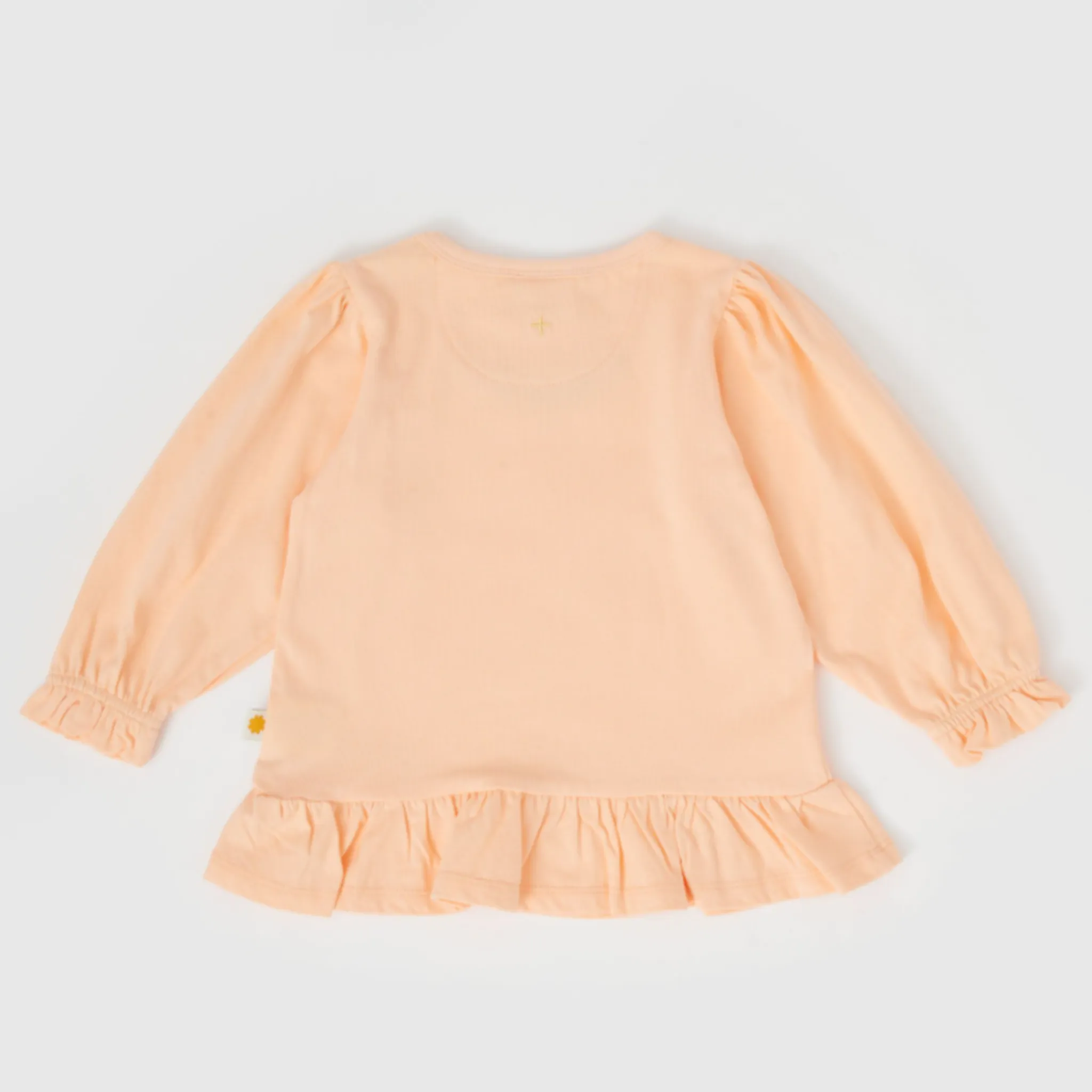 Goldie   Ace - Isla Embroided Frill Top - Peach