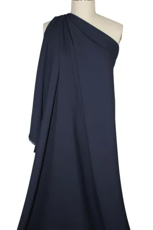 NY Designer Stretch Suit Weight -Classic Navy