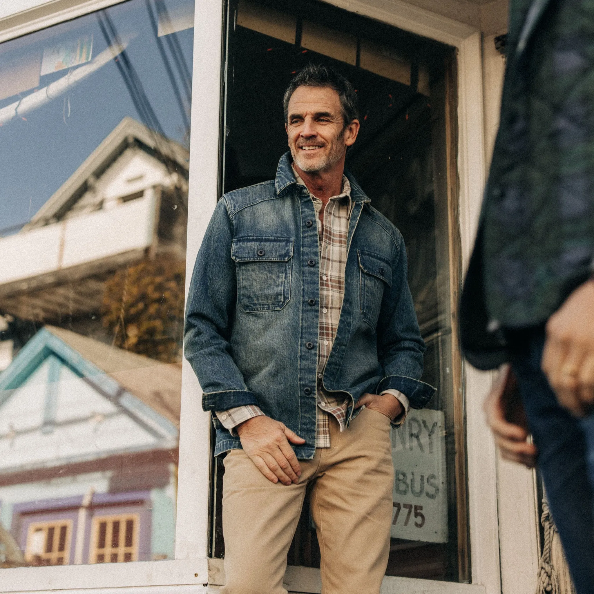 The Shop Shirt in Sawyer Wash Selvage Denim