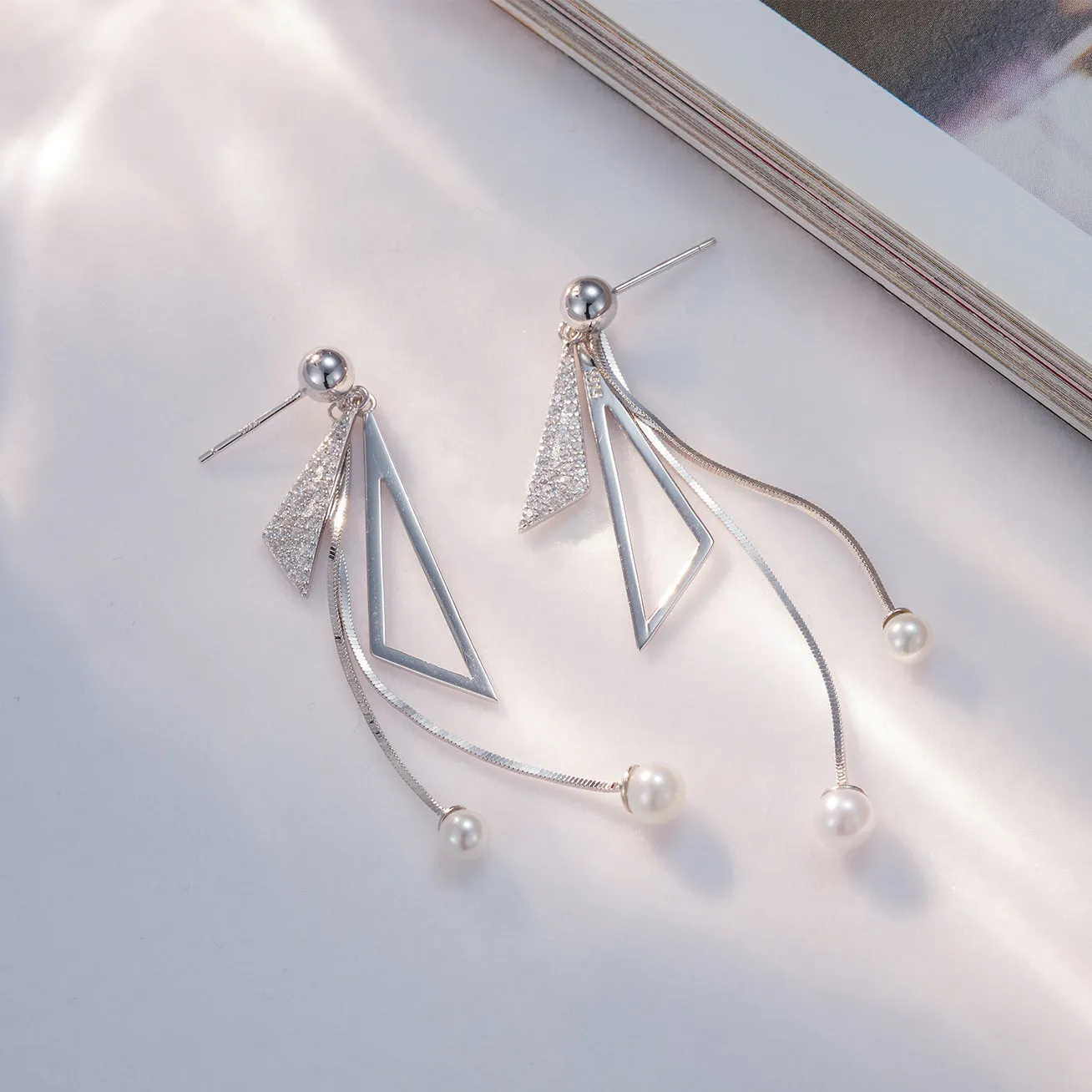 Top Grade Freshwater Pearl Earrings WE00582 | Party