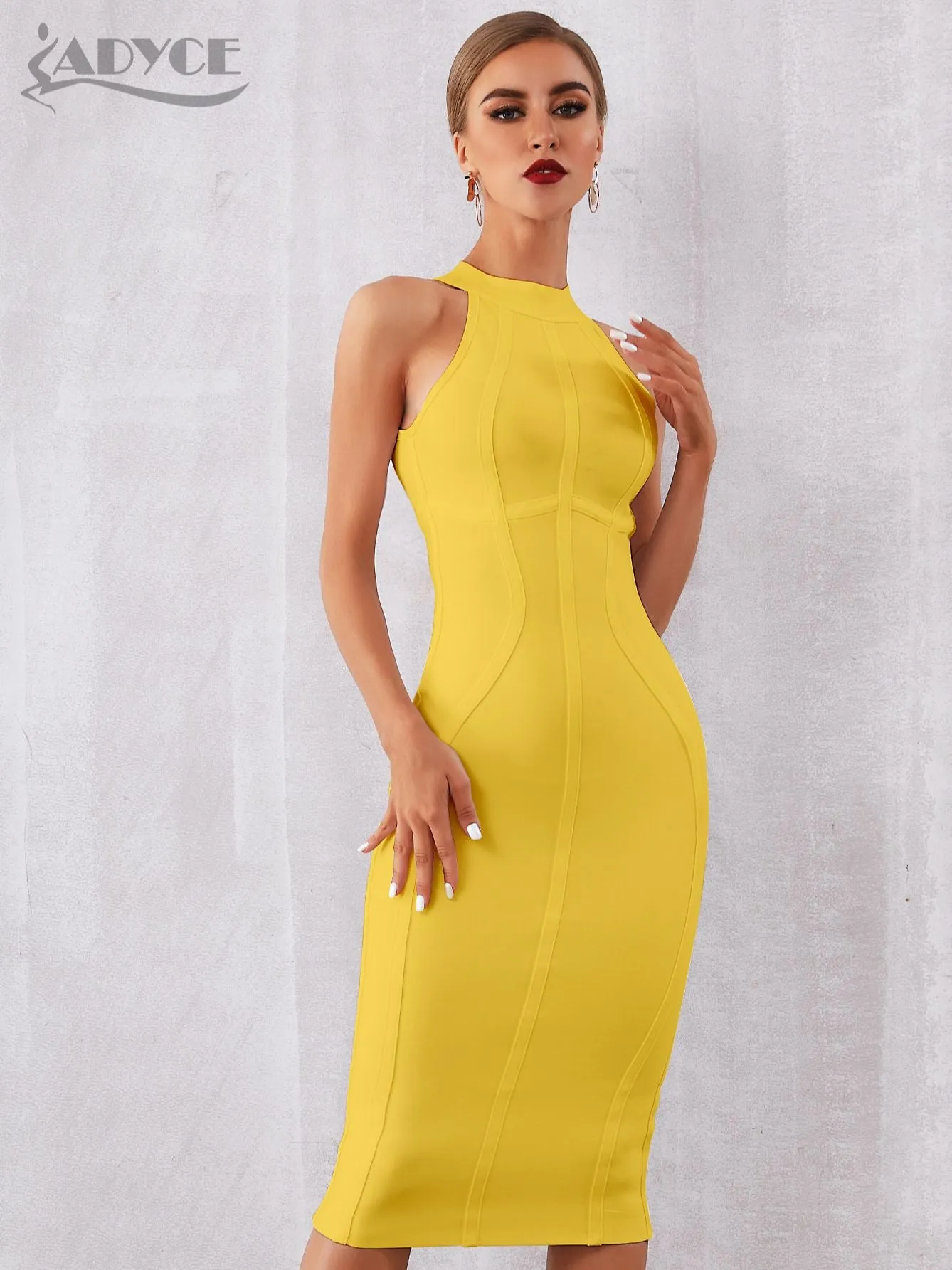 Trendy Bandage Sleeveless Party Dress