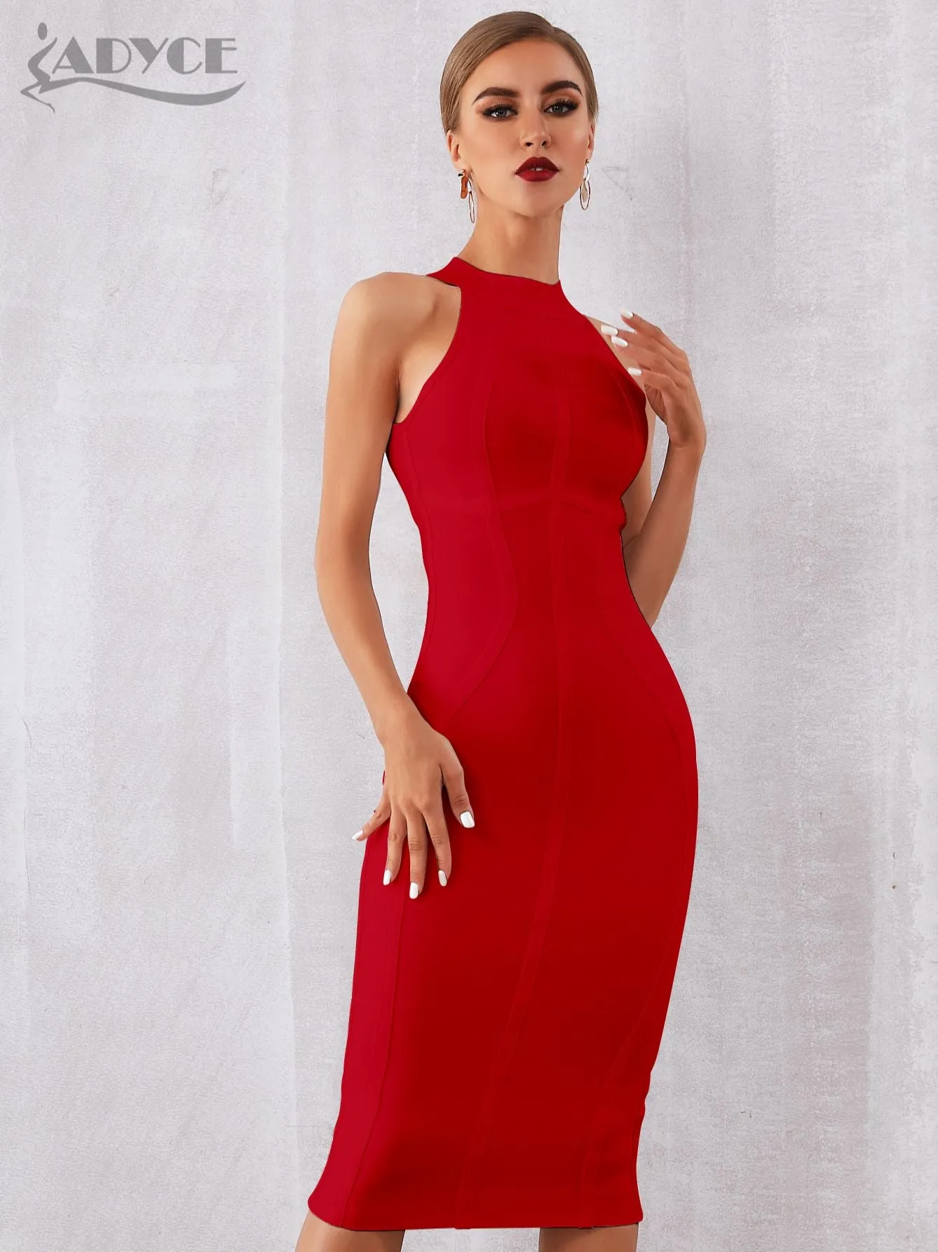 Trendy Bandage Sleeveless Party Dress