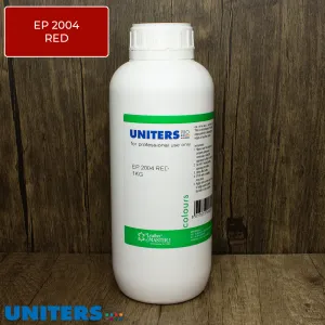 UNITERS BASE COLOUR EDGE PAINT 2000 MATT - 2004 RED - 1KG