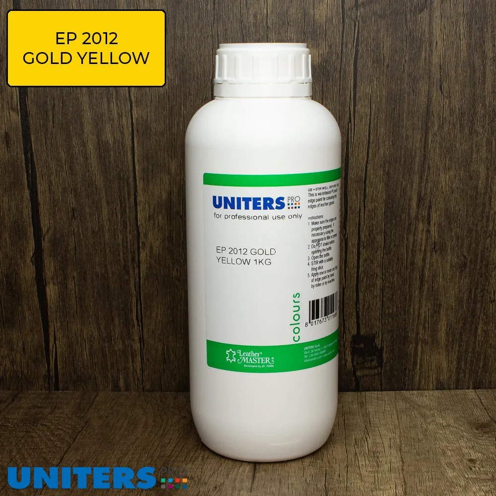 UNITERS BASE COLOUR EDGE PAINT 2000 MATT - 2012 GOLD YELLOW - 1KG