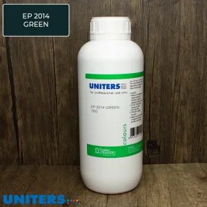 UNITERS BASE COLOUR EDGE PAINT 2000 MATT - 2014 GREEN - 1KG