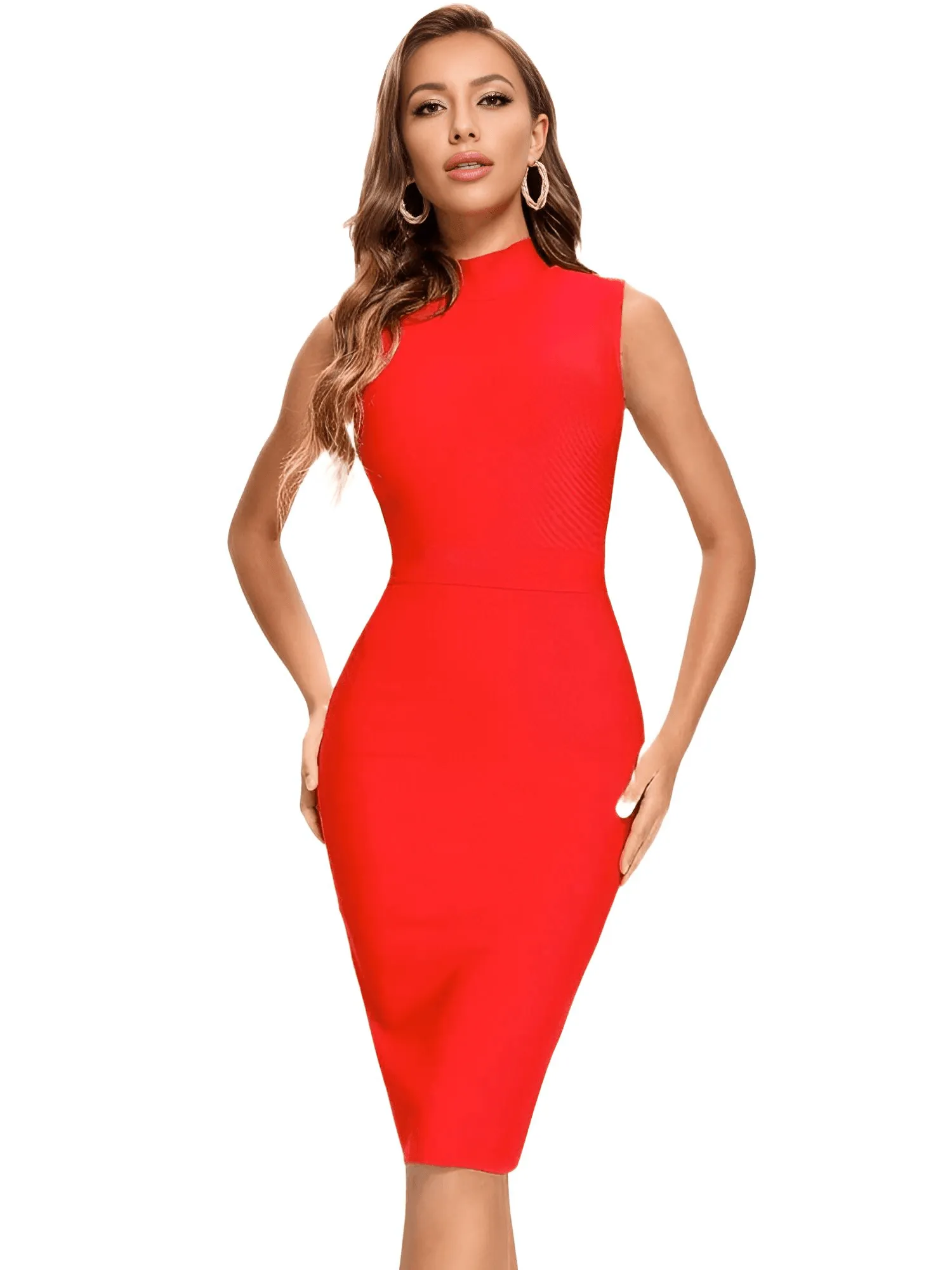 Women's Trendy Midi Bandage Dress